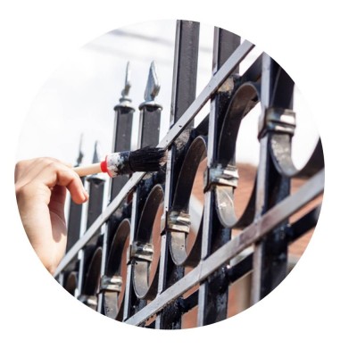 Metal Gate And Railing Rust Prevention Metal Surface Rust Paint Rust Primer