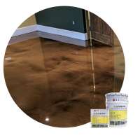 Pearlescent metallic epoxy floor coating flooring self leveling epoxy living room office garages floor epoxy